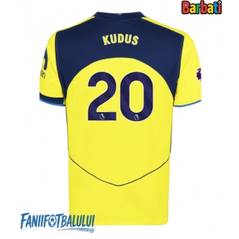 Tottenham Hotspur Mohammed Kudus #20 Tricou Fotbal Replică 2025-26 Barbati Treilea